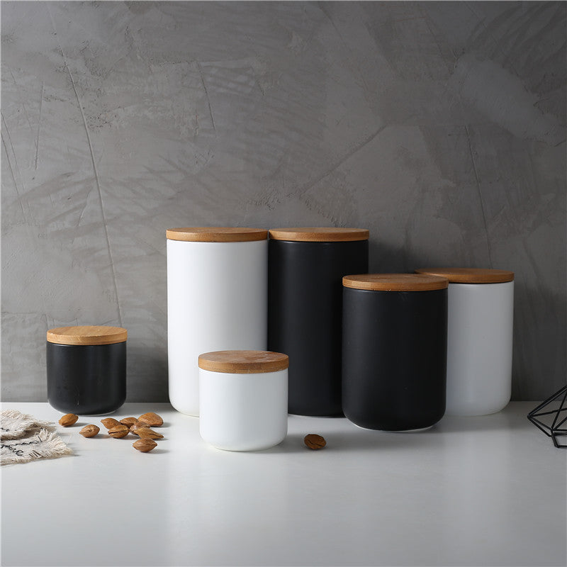 Förvaringsburk Keramik 3-Set