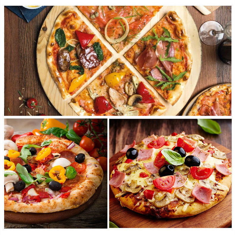 Pizzaspade i rostfritt stål