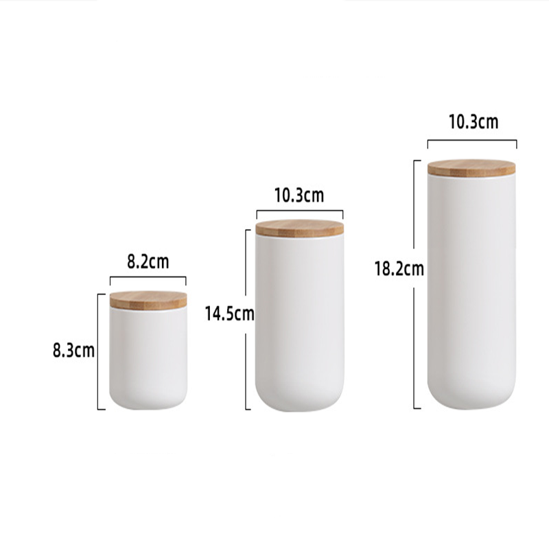 Förvaringsburk Keramik 3-Set