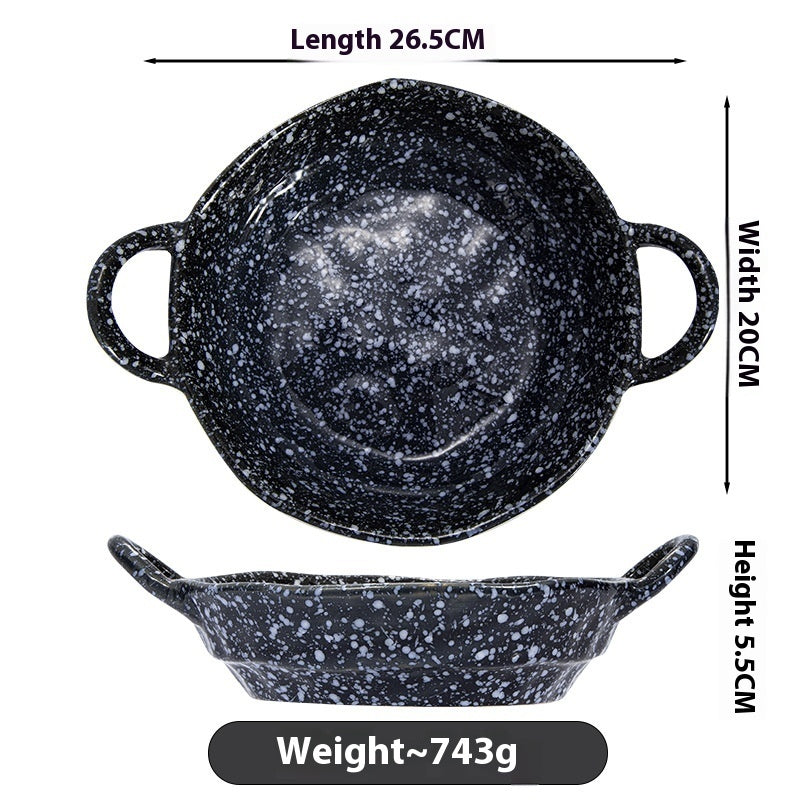 Stora djupa tallrikar