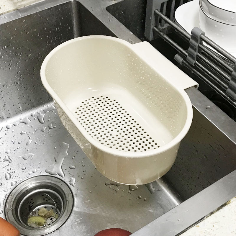 Diskbänkskorg med spänne