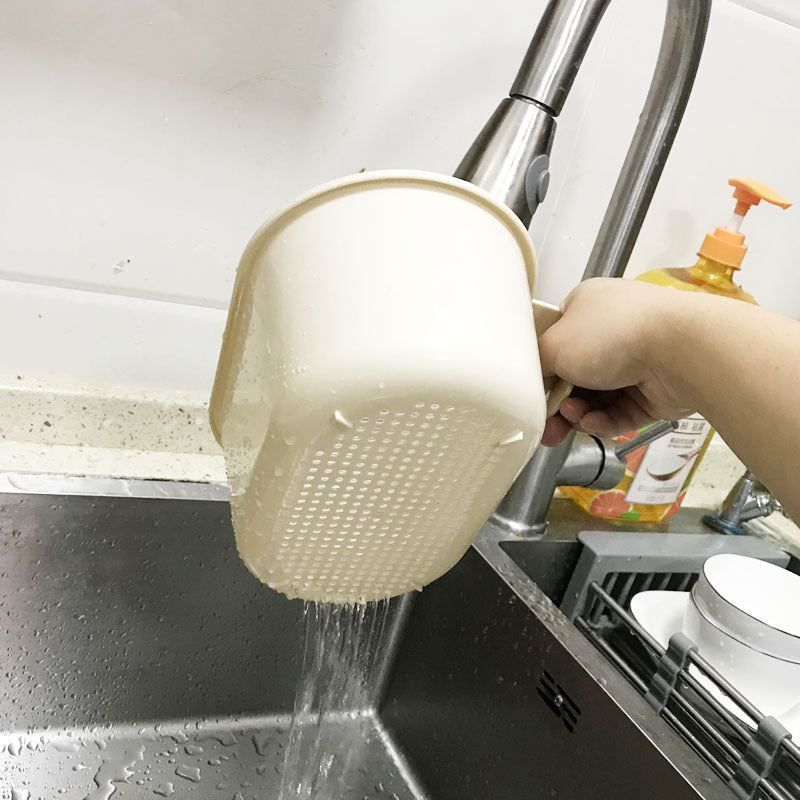 Diskbänkskorg med spänne