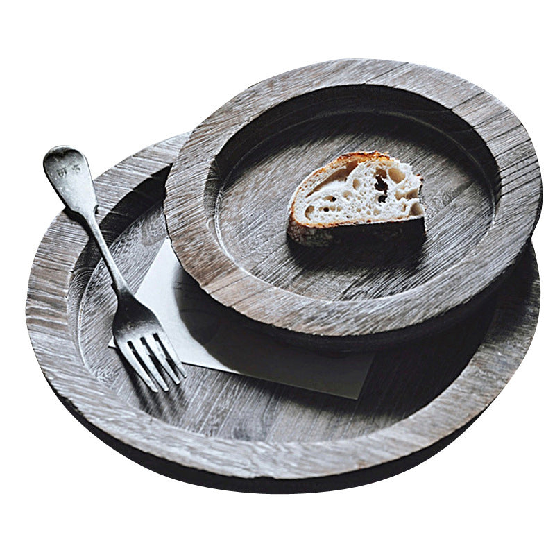 Serveringstallrikar i trä