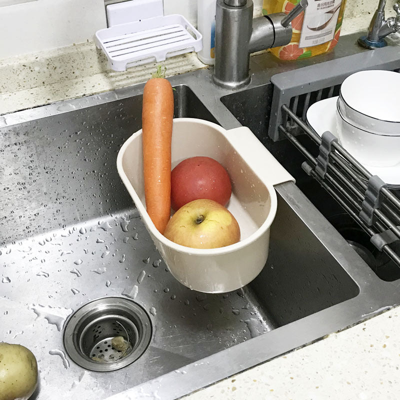Diskbänkskorg med spänne