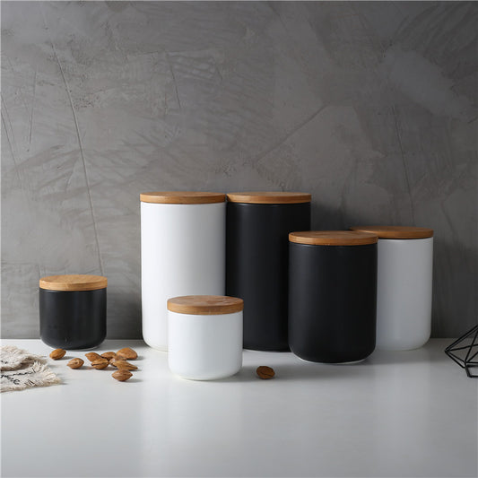 Förvaringsburk Keramik 3-Set