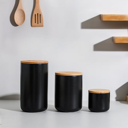 Förvaringsburk Keramik 3-Set