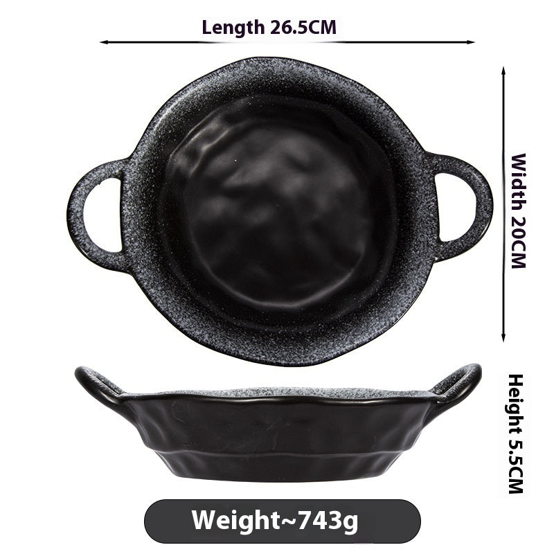 Stora djupa tallrikar