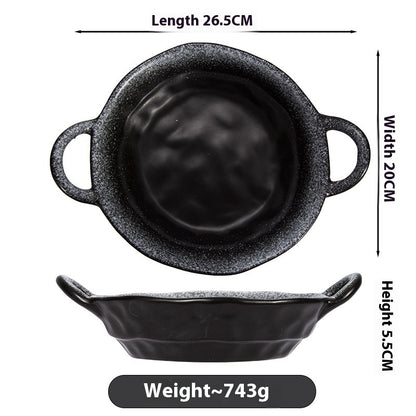 Stora djupa tallrikar