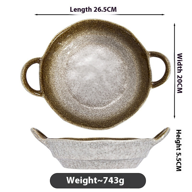 Stora djupa tallrikar