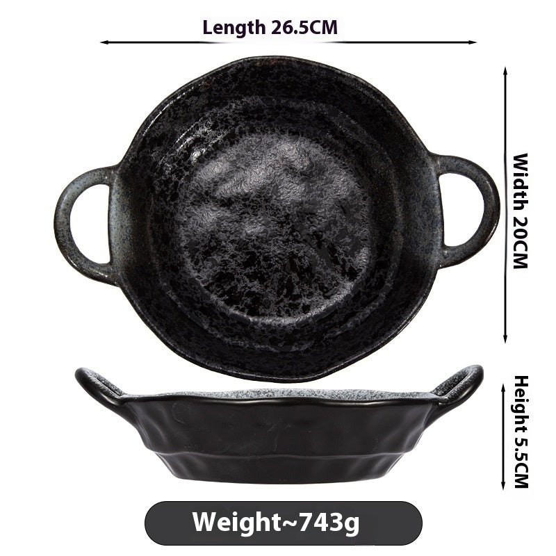 Stora djupa tallrikar