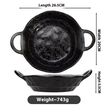 Stora djupa tallrikar