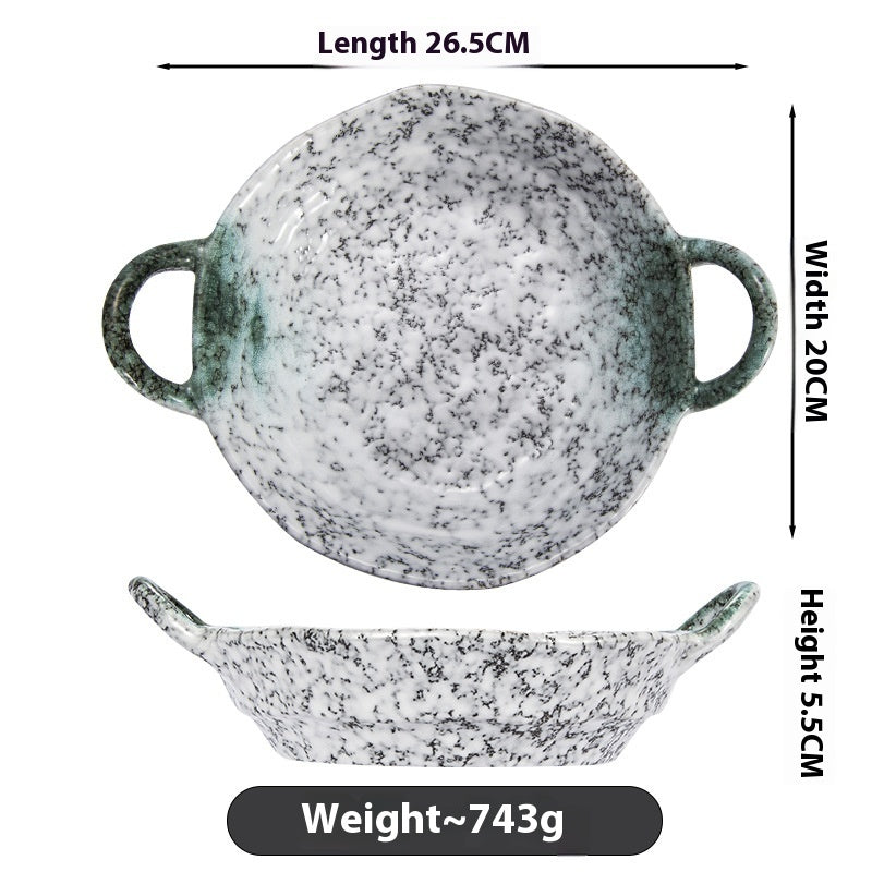 Stora djupa tallrikar