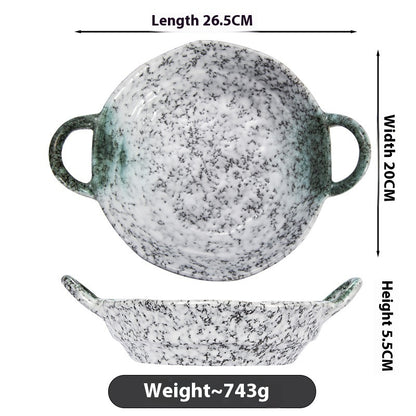 Stora djupa tallrikar