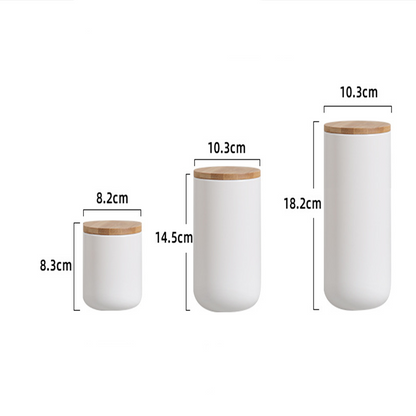 Förvaringsburk Keramik 3-Set
