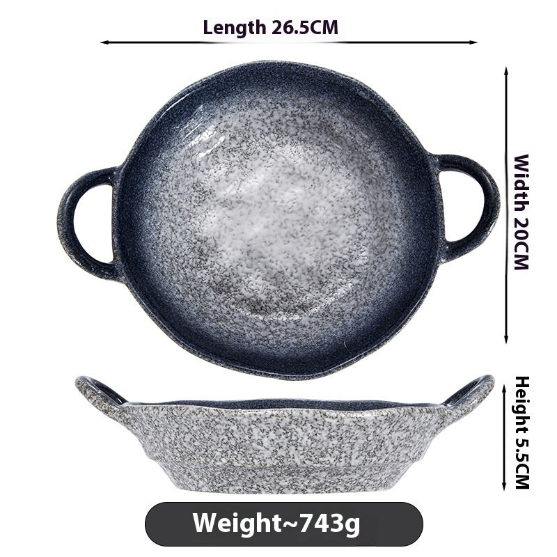 Stora djupa tallrikar